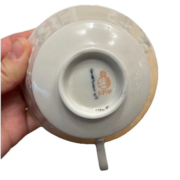 KPM Seltmann Weiden Tea Set • 5 Cups 6 Saucers - Picture 9 of 10